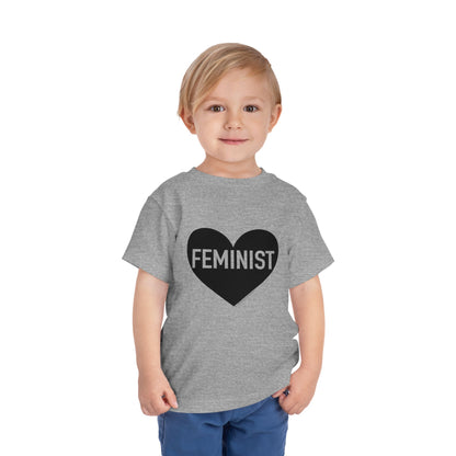 Feminist Heart Toddler Tee