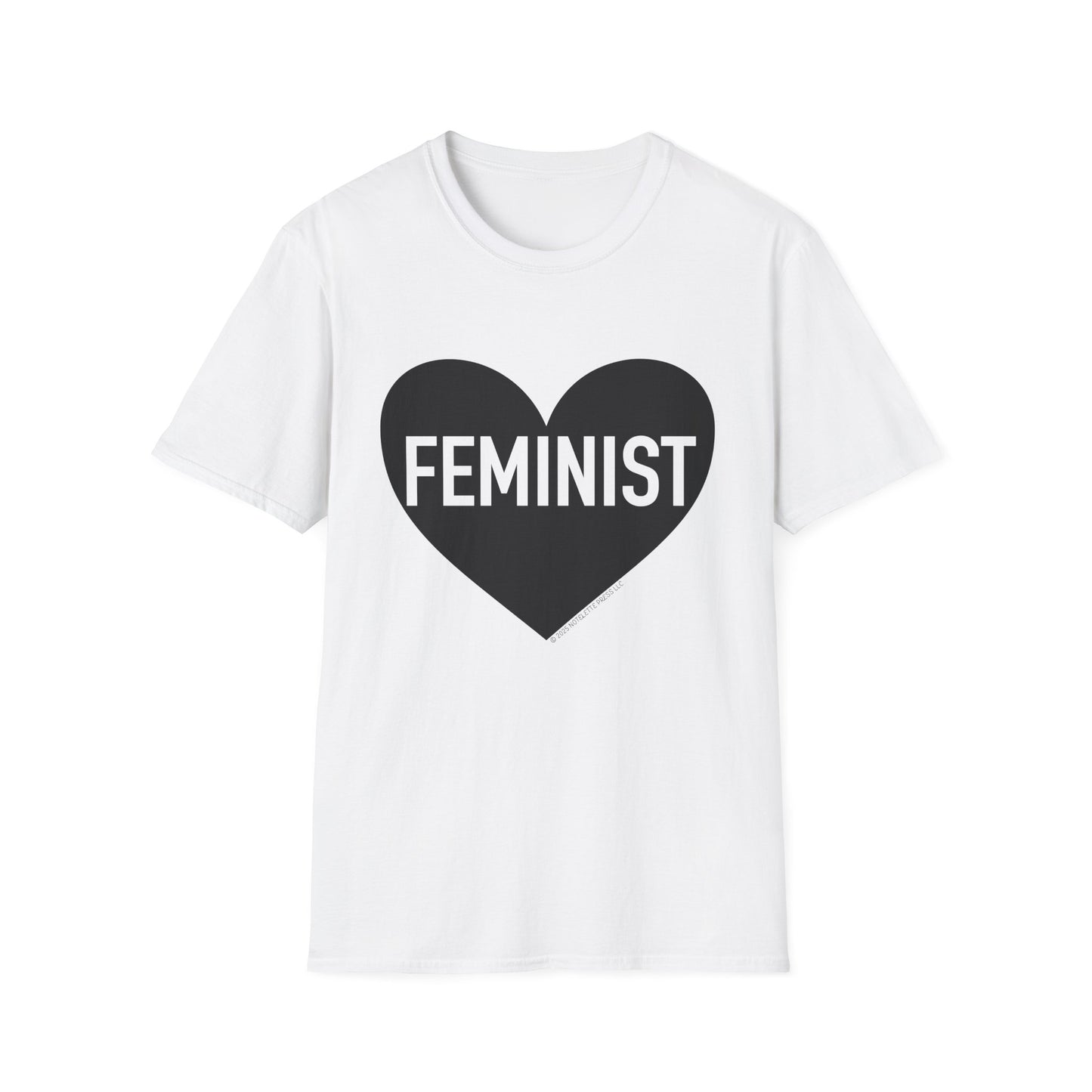 Feminist Heart Adult Tee