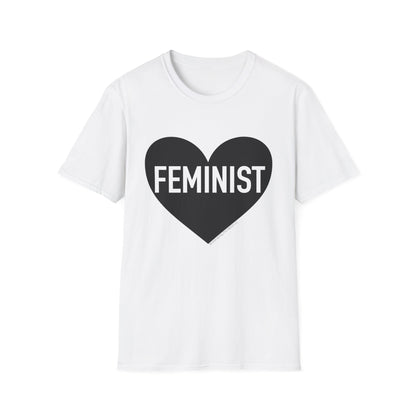 Feminist Heart Adult Tee