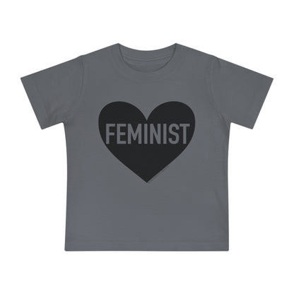 Baby Feminist Heart Tee