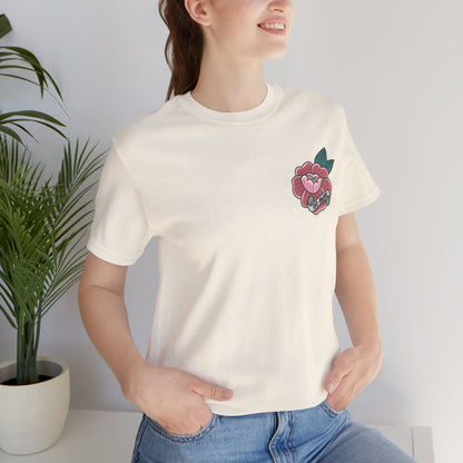 Go Away Tattoo Flower Shirt