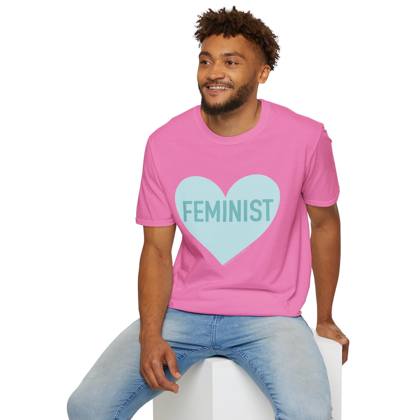 Feminist Heart Adult Tee