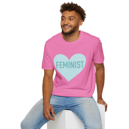 Feminist Heart Adult Tee