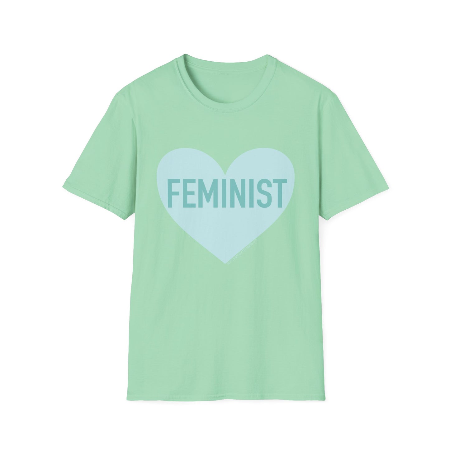 Feminist Heart Adult Tee