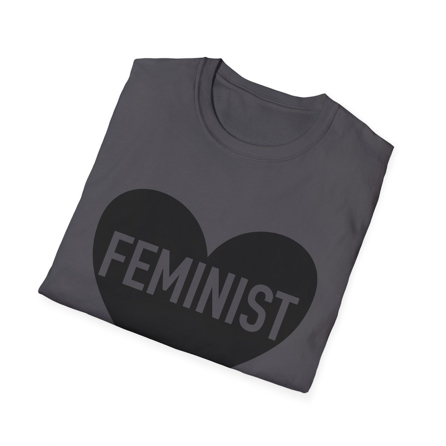 Feminist Heart Adult Tee