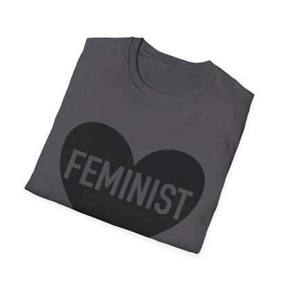 Feminist Heart Adult Tee
