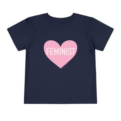 Feminist Heart Toddler Tee
