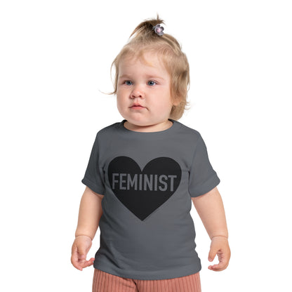 Baby Feminist Heart Tee