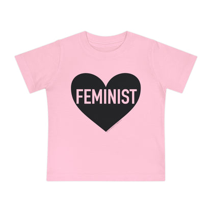 Baby Feminist Heart Tee
