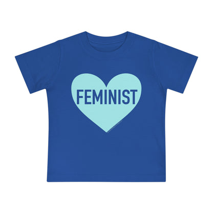 Baby Feminist Heart Tee
