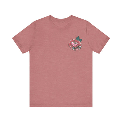 Go Away Tattoo Flower Shirt