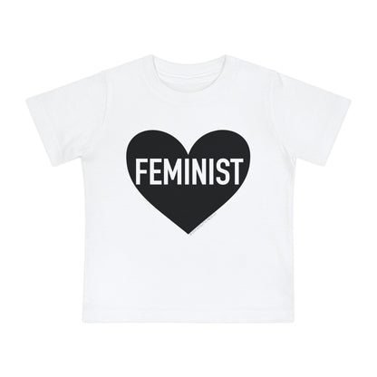 Baby Feminist Heart Tee
