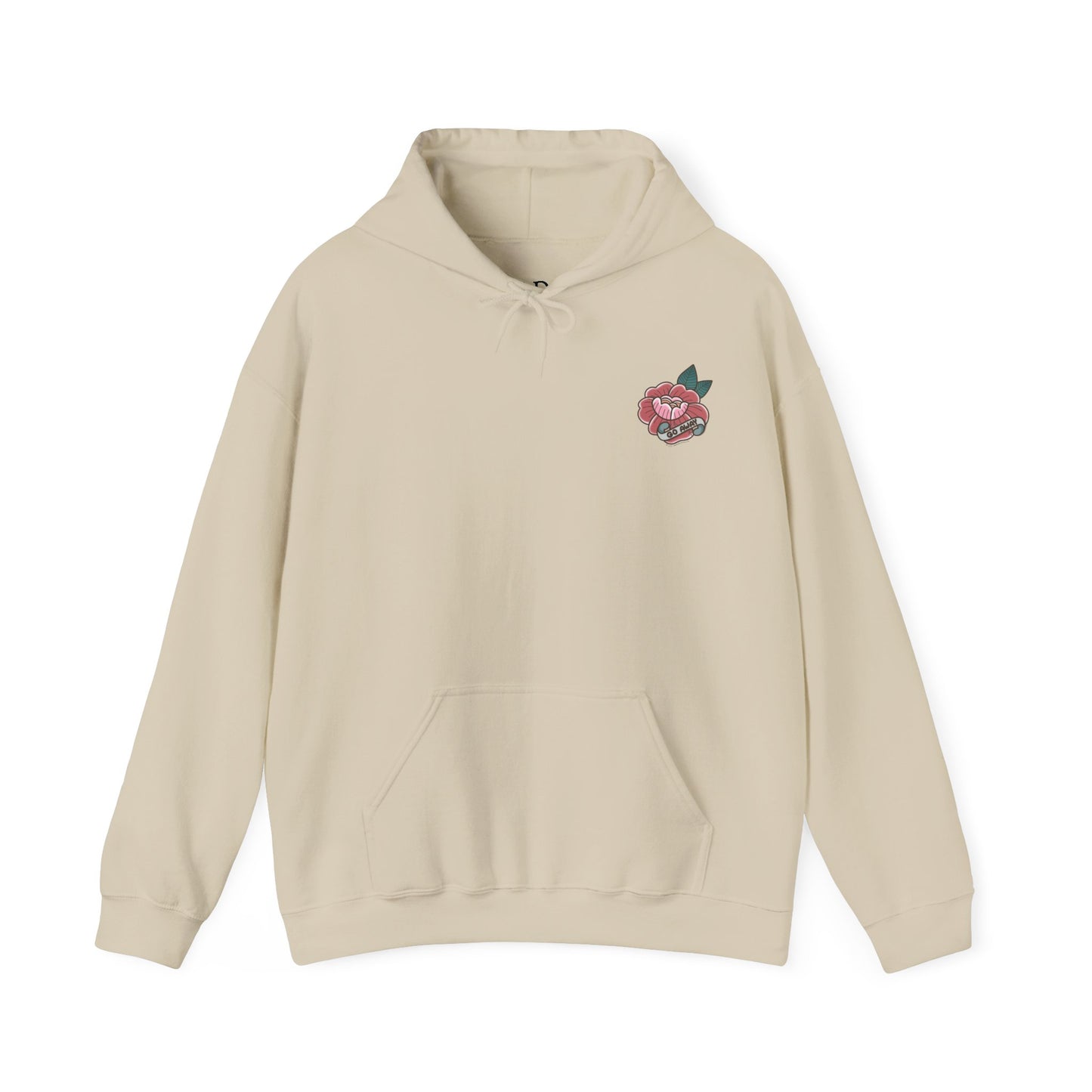 Go Away Flower Hoodie