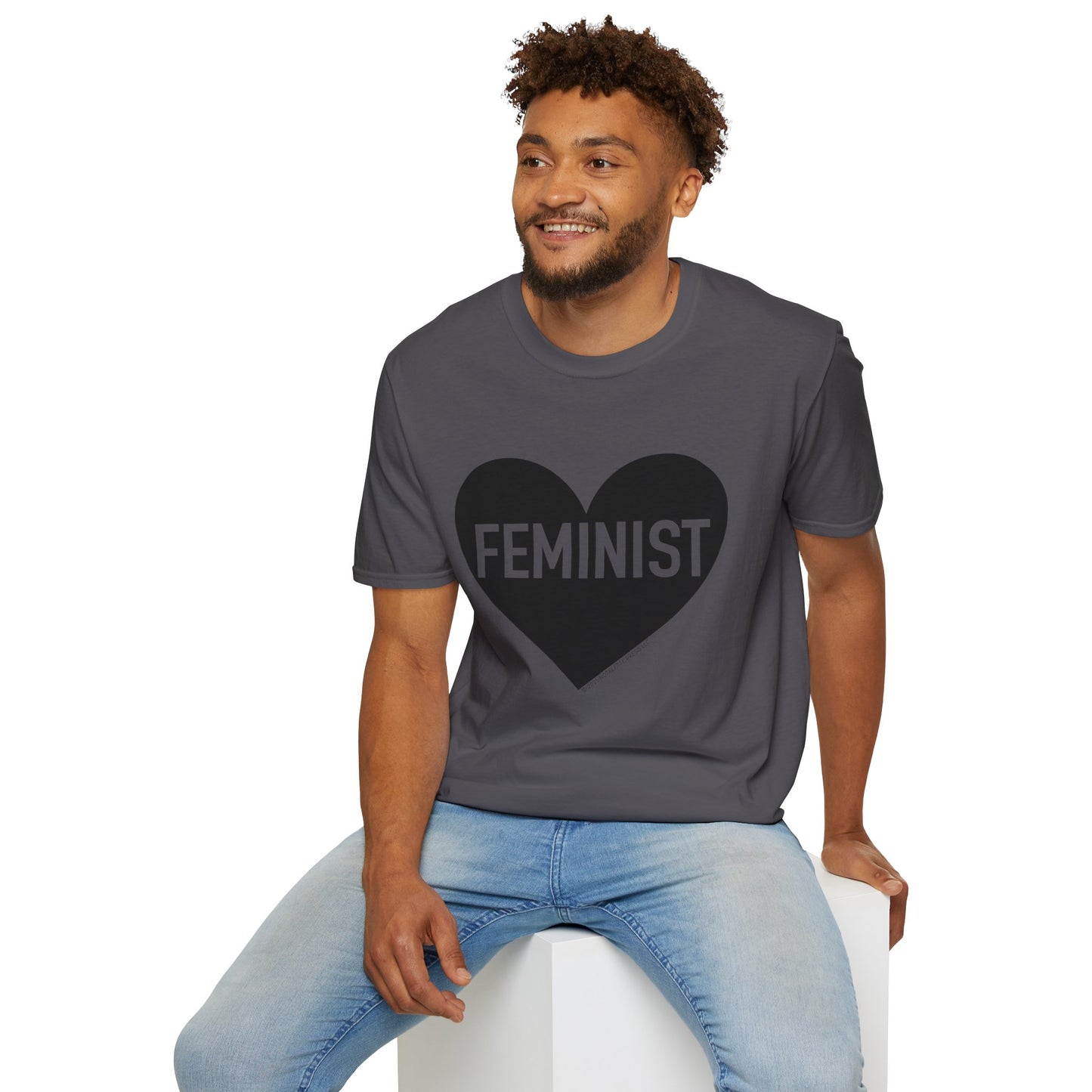 Feminist Heart Adult Tee
