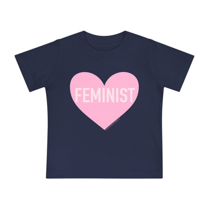 Baby Feminist Heart Tee