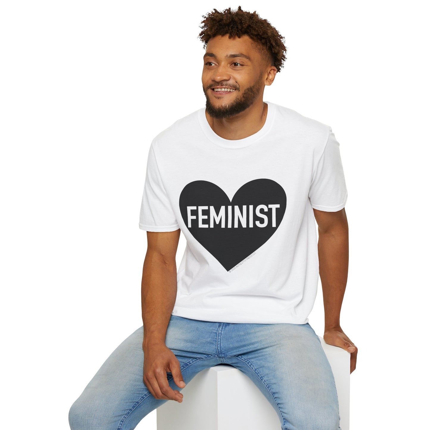 Feminist Heart Adult Tee