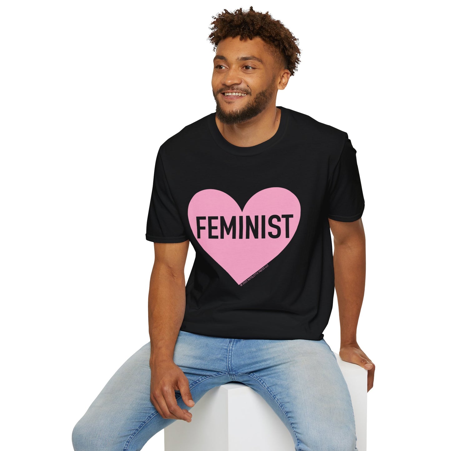 Feminist Heart Adult Tee