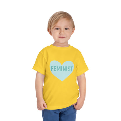 Feminist Heart Toddler Tee