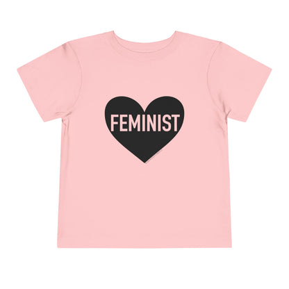 Feminist Heart Toddler Tee