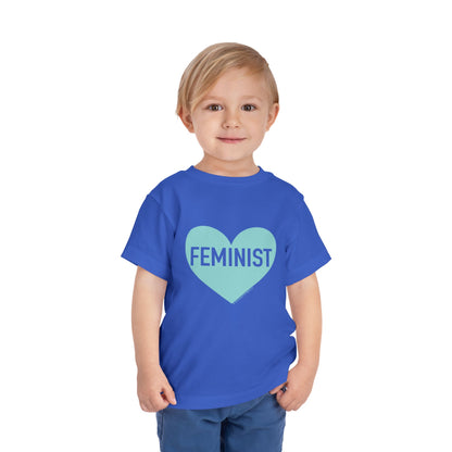 Feminist Heart Toddler Tee