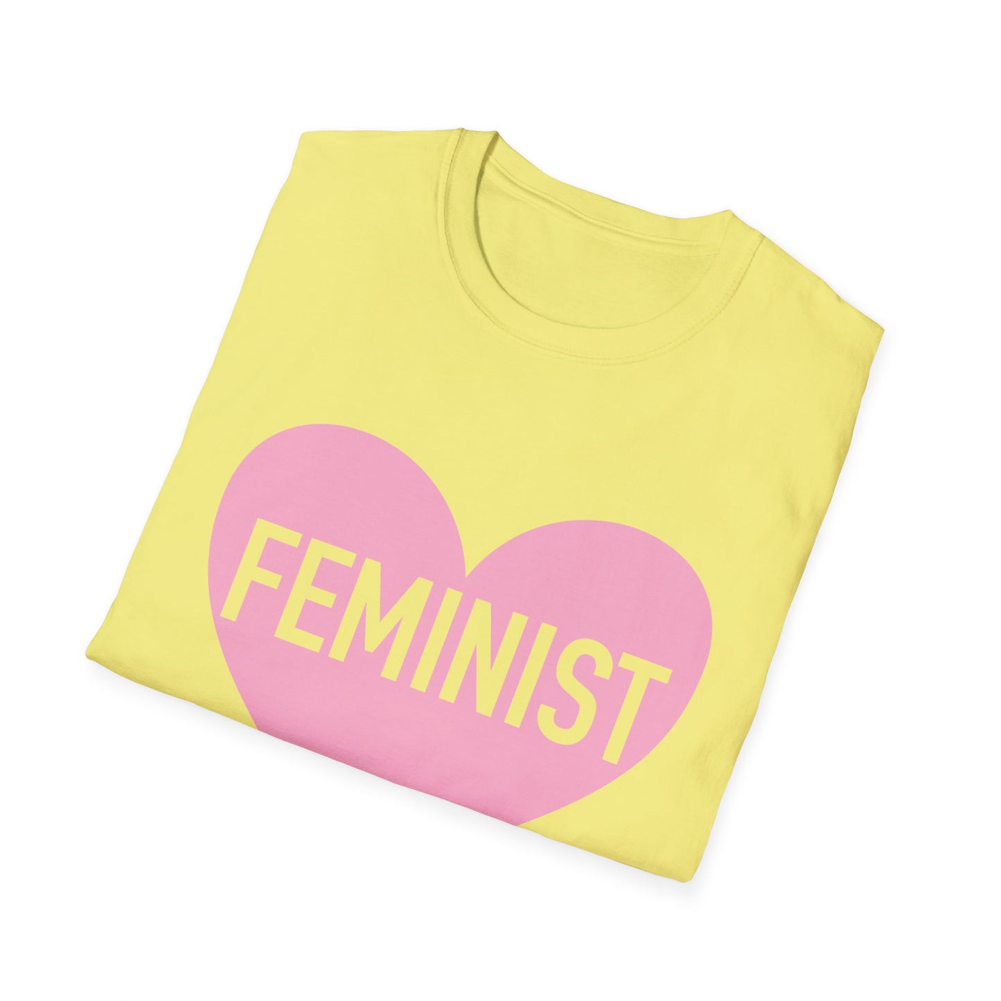 Feminist Heart Adult Tee