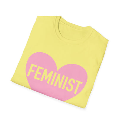 Feminist Heart Adult Tee