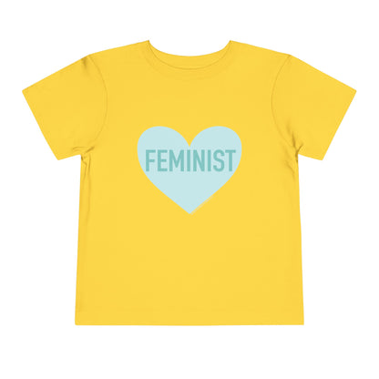 Feminist Heart Toddler Tee