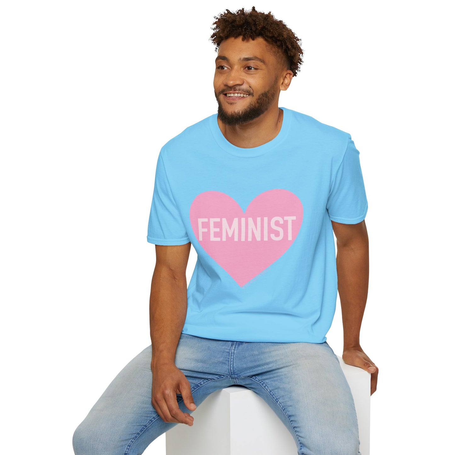 Feminist Heart Adult Tee