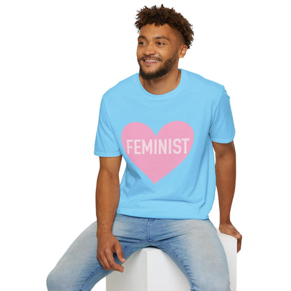 Feminist Heart Adult Tee