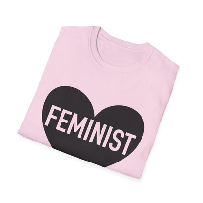 Feminist Heart Adult Tee