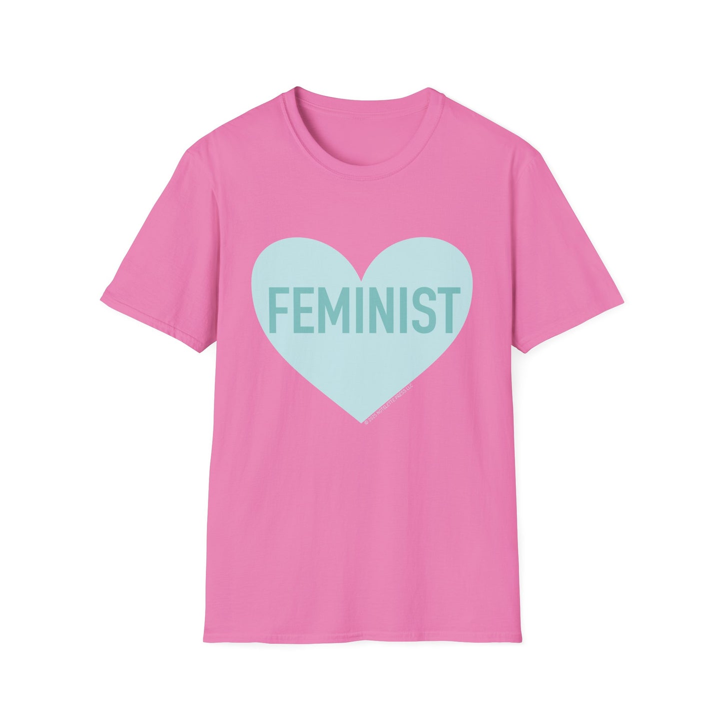 Feminist Heart Adult Tee