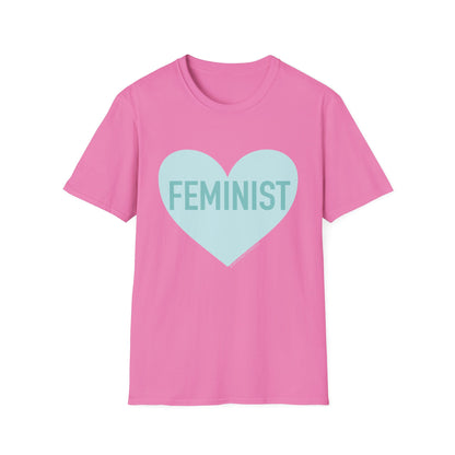Feminist Heart Adult Tee