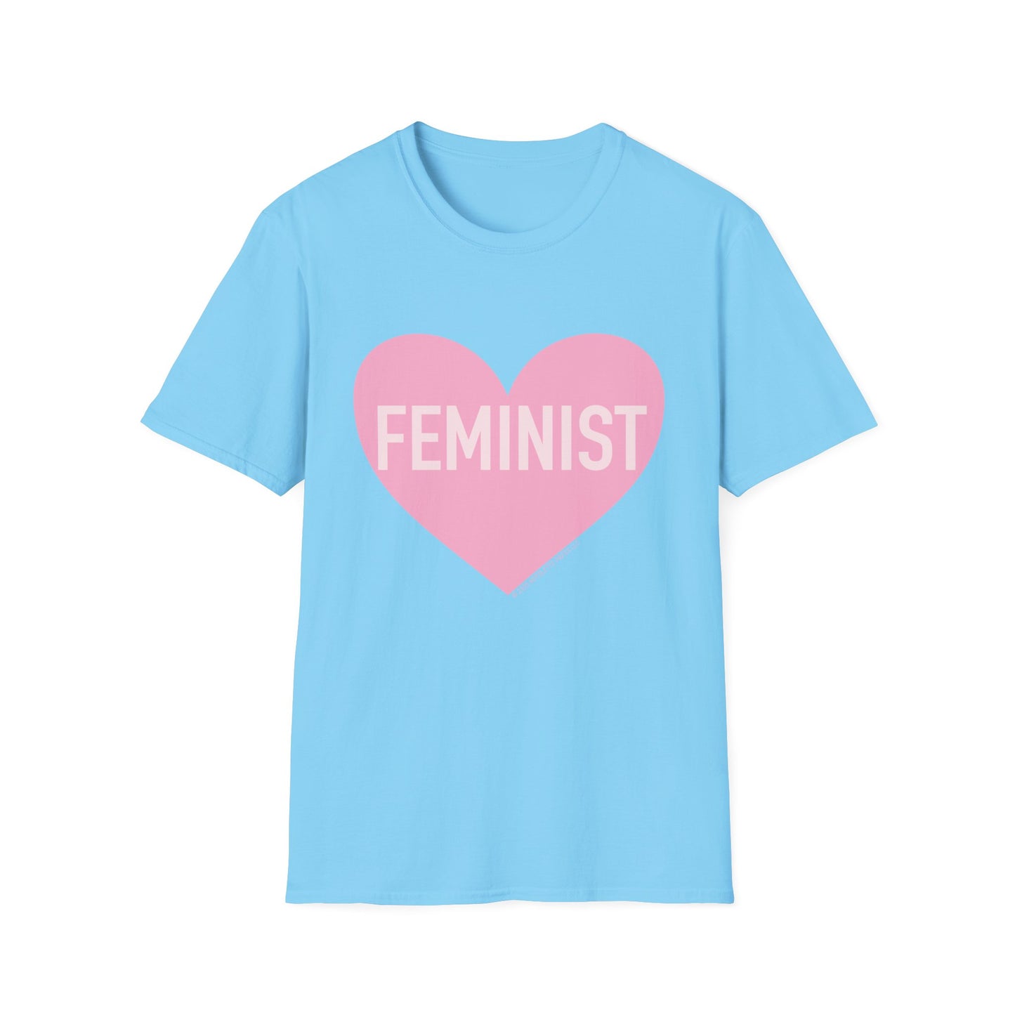 Feminist Heart Adult Tee