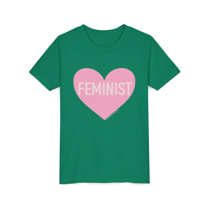 Feminist Heart Youth Tee