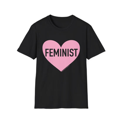 Feminist Heart Adult Tee