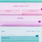 Purple Notes Pad