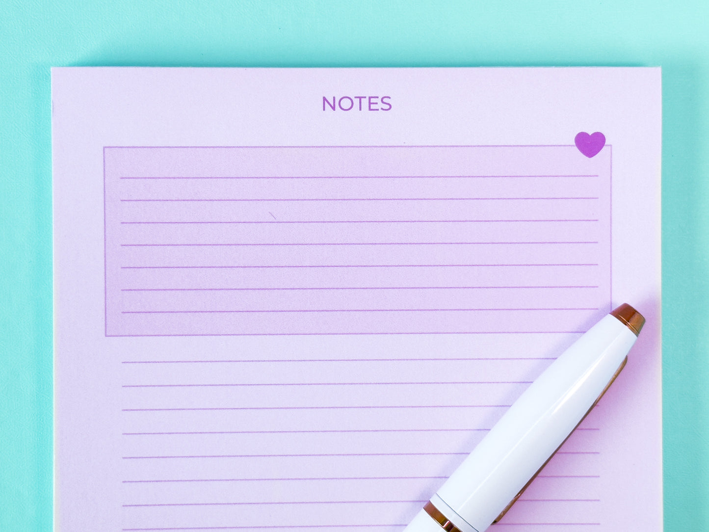Purple Notes Pad