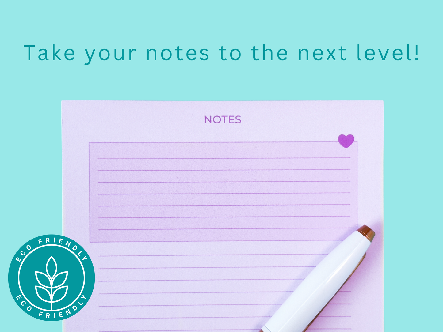 Purple Notes Pad