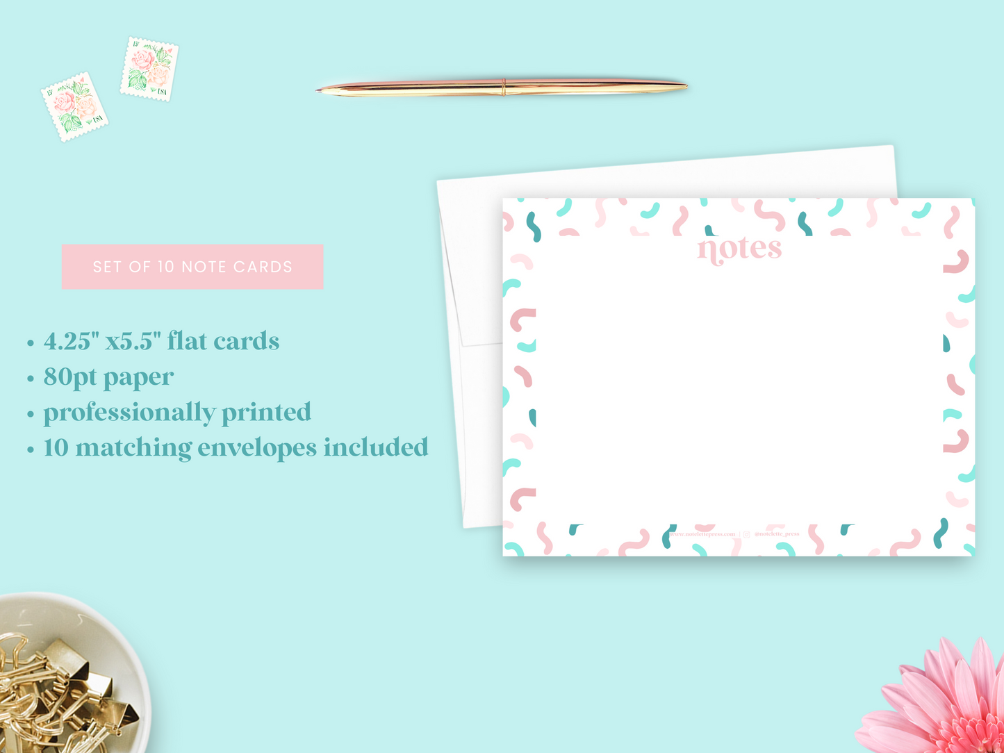 Jubilee Note Card Set