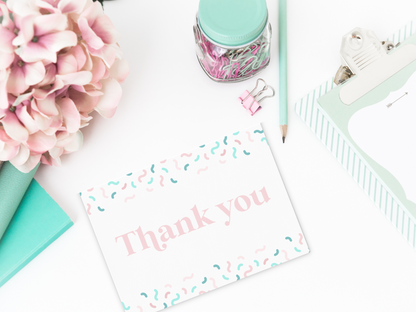 Jubilee Thank You Card Set