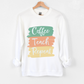 Coffee, Teach, Repeat Crewneck Sweatshirt