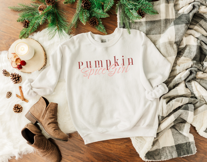 Pumpkin Spice Girl Crewneck Sweatshirt
