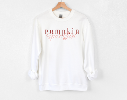 Pumpkin Spice Girl Crewneck Sweatshirt