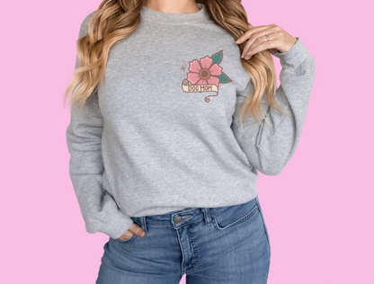 Dog Mom Crewneck Sweatshirt