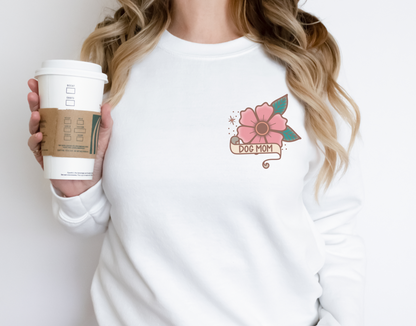 Dog Mom Crewneck Sweatshirt