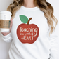 Teaching is a Work of Art Crewneck Sweatshirt