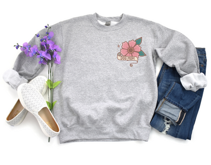 Dog Mom Crewneck Sweatshirt