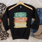 Coffee, Teach, Repeat Crewneck Sweatshirt