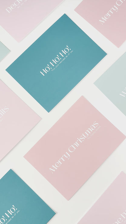 Pastel Christmas Post Cards