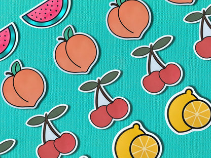 Summer Fruit Sticker Set